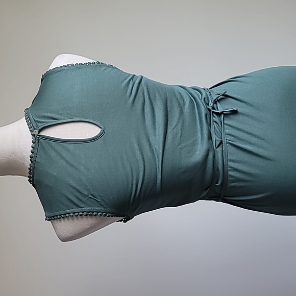 NWOT H&M Womens' Midi Dress, Sage Green, Size XS - Picture 10 of 11